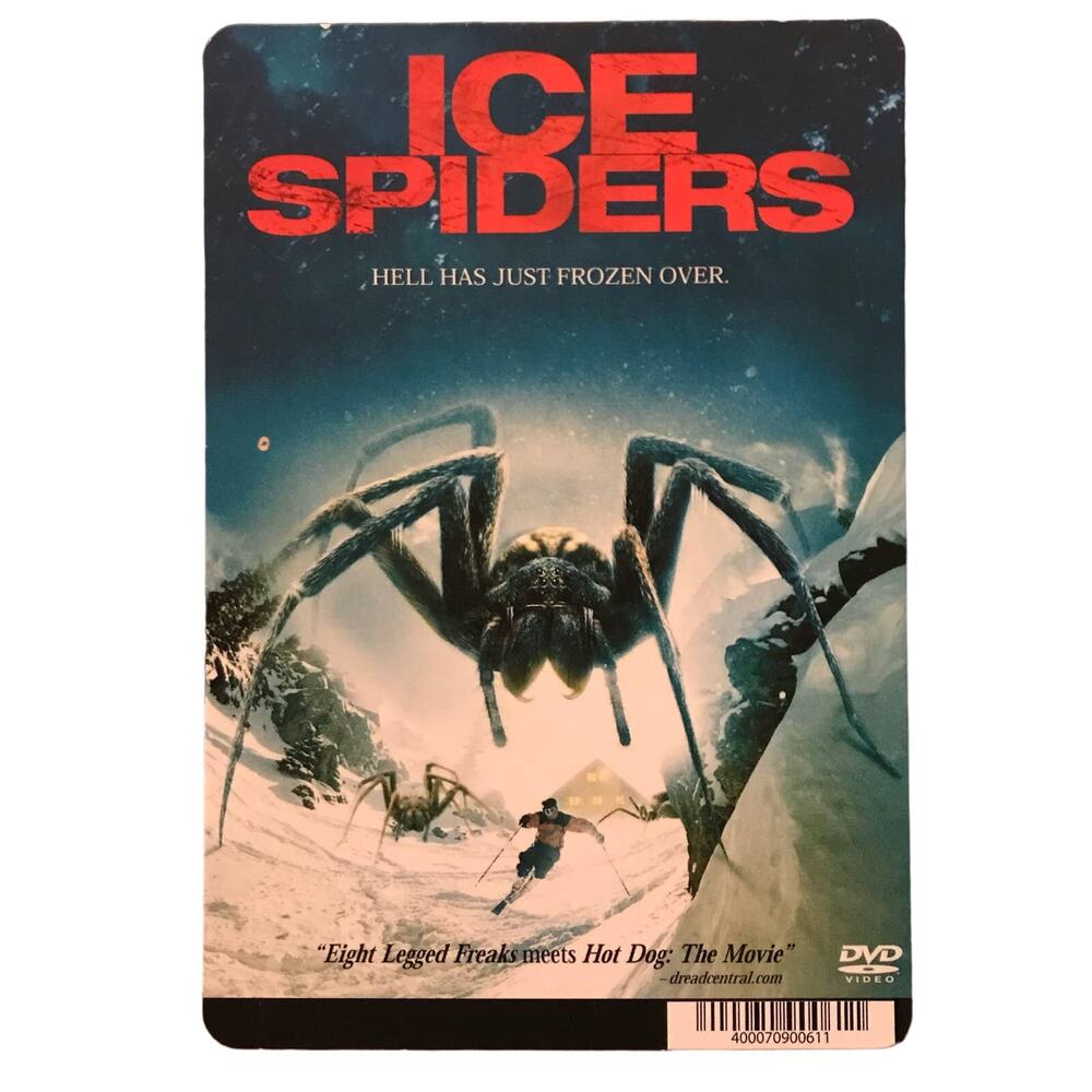 Mini Movie Poster - Ice Spiders - Art Home Office Dorm Wall Decor Fits A5 Frame